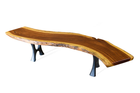 Live Edge Bench