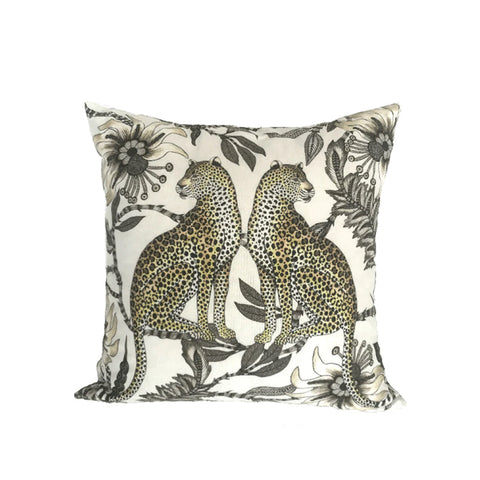 Cushion Cover lovebird Leopard Stone
