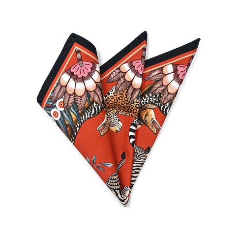 Napkins Bush Bandit Royal Red