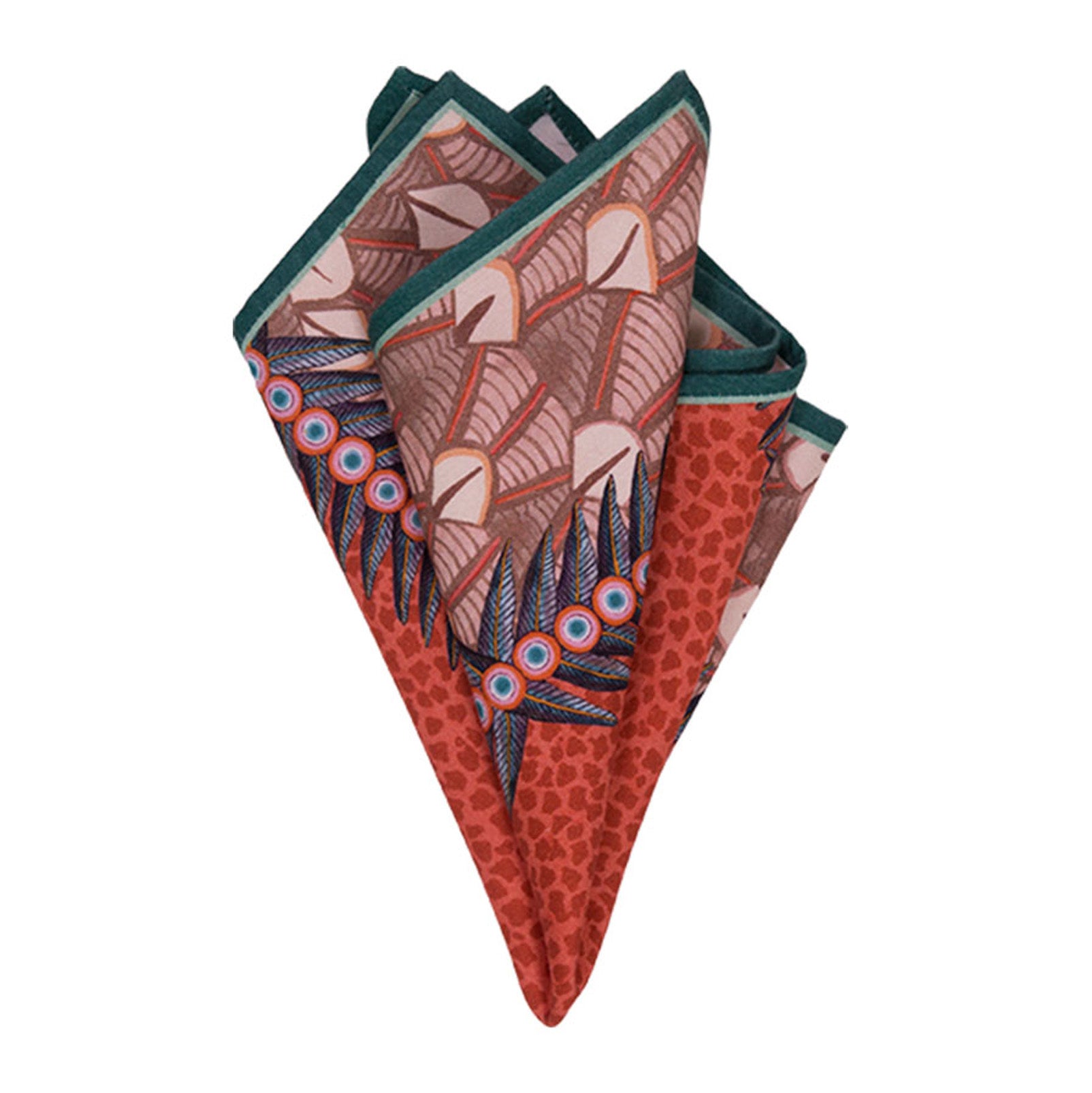 Napkins Feather Royal Red