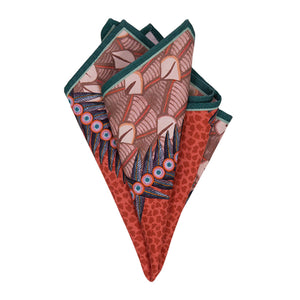 Napkins Feather Royal Red