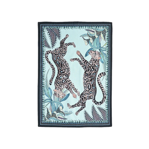 Tea Towel Cheeta Kings Mist