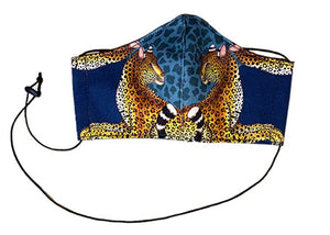 Face Mask Leopard Lilly Frost