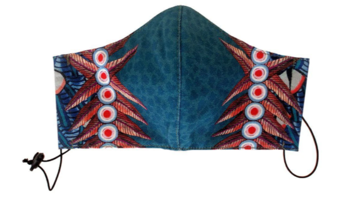Face Mask Feather Frost