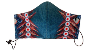 Face Mask Feather Frost